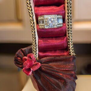 CZ Ring size 9 ~SALE